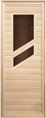 Деревянная дверь для бани LK 1900x700 - фото