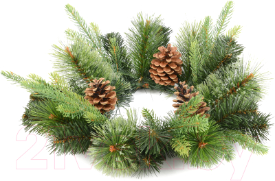 Венок Erbis Borys с шишками / W0130045