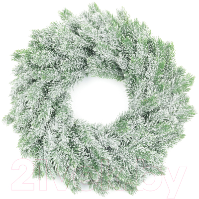 Венок Erbis Заснеженный / W0160040 - фото