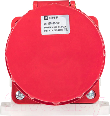 Розетка кабельная EKF 135 3Р+РЕ+N 63А 380В IP67