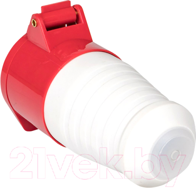 Розетка кабельная EKF 214 3Р+РЕ 16А 380В IP44