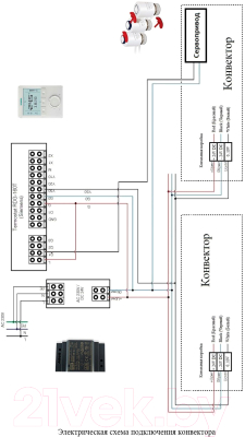 Конвектор внутрипольный Новатерм НТ-В-075/20/080 (алюминий)