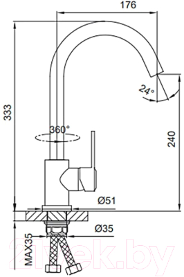 Смеситель Frud R42052-10