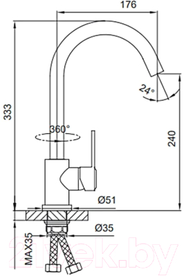Смеситель Frud R42052-12