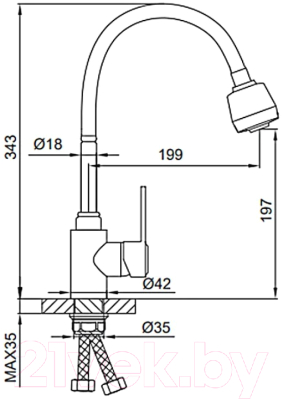 Смеситель Frud R42052-30