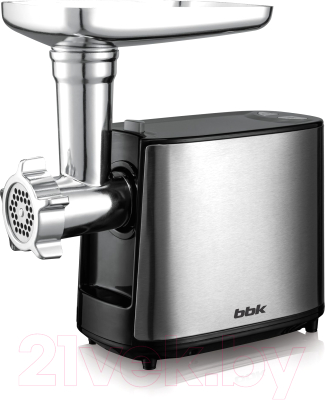 Мясорубка электрическая BBK MG1801 (черный/нержавеющая сталь) - фото