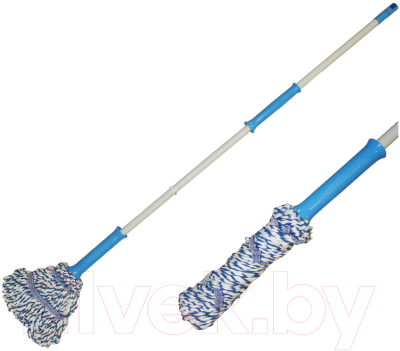 Швабра с отжимом Рыжий кот Твист MopM6 / 310306 - фото