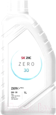 Моторное масло ZIC Zero 30 0W30 / 132676 - фото