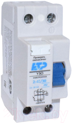 Устройство защитного отключения ETP 2P-40А-30мА - фото