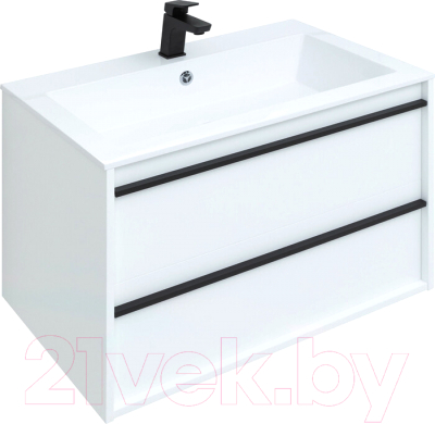 Тумба под умывальник Aquanet Lino 80 / 253903 - фото