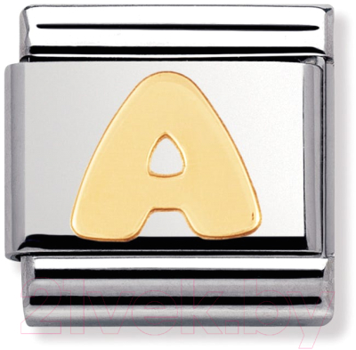 Звено для браслета NominatioN Буква А 030101/01 - фото