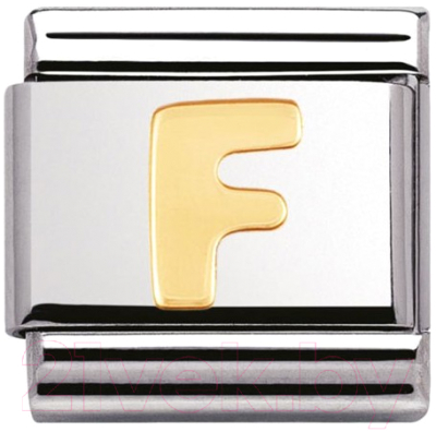 Звено для браслета NominatioN Буква F 030101/06 - фото