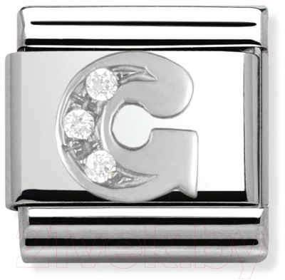 Звено для браслета NominatioN Буква G 030101/07 - фото