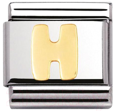 Звено для браслета NominatioN Буква H 030101/08 - фото