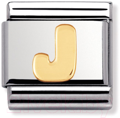 Звено для браслета NominatioN Буква J 030101/10 - фото