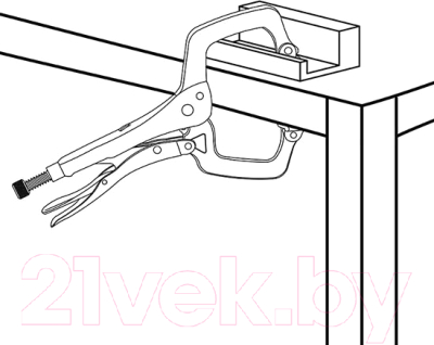 Гейферный зажим Toptul DMAA1A11