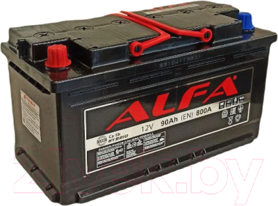 Автомобильный аккумулятор ALFA battery Hybrid L / AL 90.1 - фото