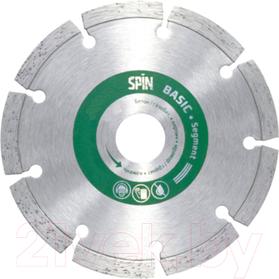 Отрезной диск алмазный Spin 651522 - фото