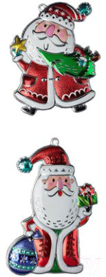 Набор новогодних подвесок Erich Krause Decor Дед Мороз / 49592 - фото