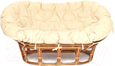 Кресло садовое Tetchair Mamasan 23/02 W с подушкой - фото