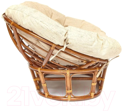 Кресло садовое Tetchair Mamasan 23/02 W с подушкой