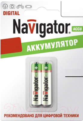 Батарейка Navigator АА NHR-2100-HR6-BP2 / 94463 - фото