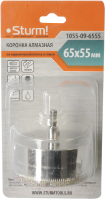 Коронка Sturm! 1055-09-6555 - фото