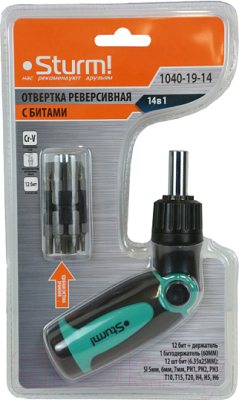 Отвертка Sturm! 1040-19-14 - фото