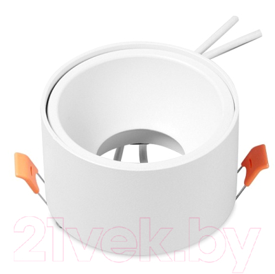 Точечный светильник Ambrella TN145 WH/S GU5.3 (белый/песок)