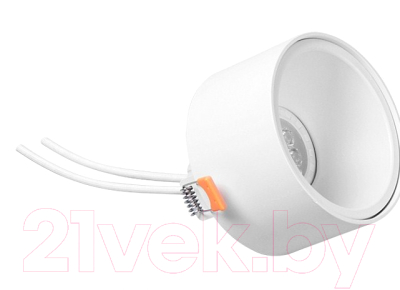 Точечный светильник Ambrella TN145 WH/S GU5.3 (белый/песок)