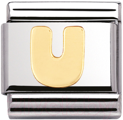 Звено для браслета NominatioN Буква U 030101/21 - фото