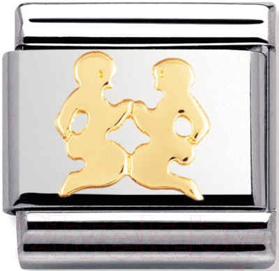 Звено для браслета NominatioN Знак зодиака Близнецы 030104/03 - фото
