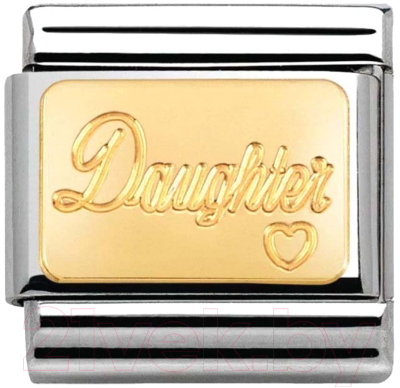 Звено для браслета NominatioN Дочь 030121/25 - фото