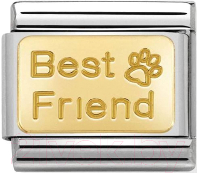Звено для браслета NominatioN Лучший друг 030121/50 - фото