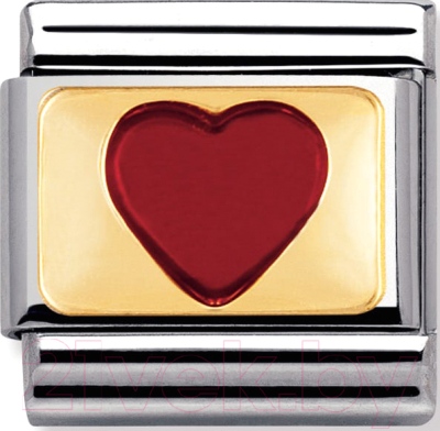 Звено для браслета NominatioN Красное Сердце 030206/33 - фото