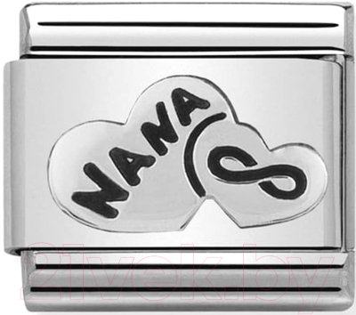 Звено для браслета NominatioN Бабушка и знак бесконечность 330101/19 - фото