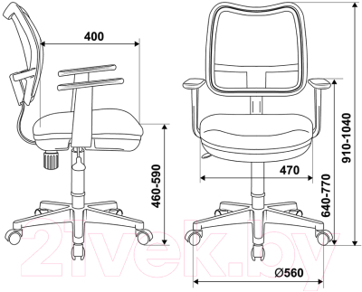 Кресло офисное Бюрократ CH-797AXSN