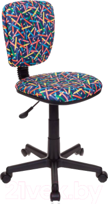 Кресло детское Бюрократ CH-204NX PENCIL-BL - фото