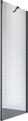Душевая стенка BelBagno ACQUA-90-FIX-C-NERO - фото
