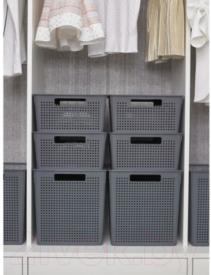 Корзина Violet Лофт с крышкой / 6911118