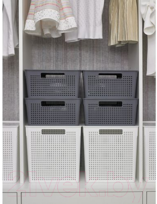 Корзина Violet Лофт с крышкой / 6923106