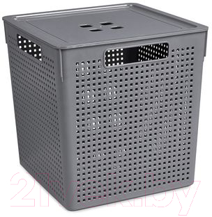 Корзина Violet Лофт с крышкой / 6923118 - фото