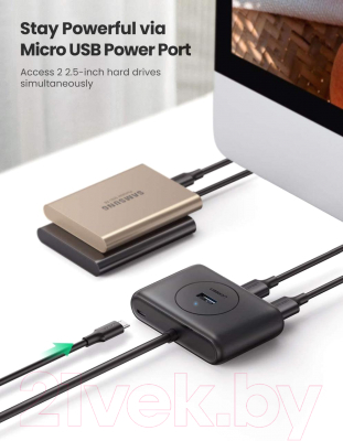 USB-хаб Ugreen CR113 / 20290