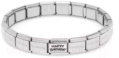 Звено для браслета NominatioN С Днем рождения 330102/41