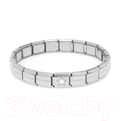 Звено для браслета NominatioN Белая звезда 330202/04