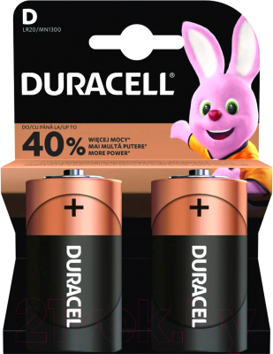 Комплект батареек Duracell LR20-MN1300 - фото