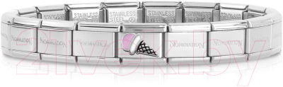 Звено для браслета NominatioN Розовое мороженое 330202/44