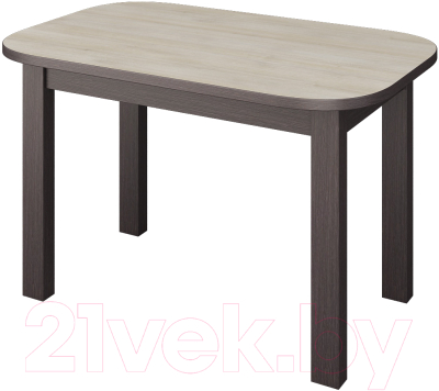Обеденный стол Senira Р-02.06-02 (дуб выбеленный/венге) - фото