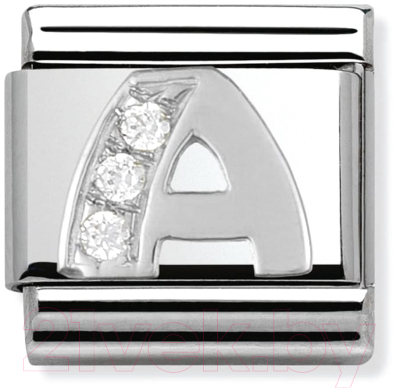 Звено для браслета NominatioN Буква А 330301/01 - фото