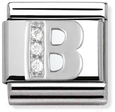 Звено для браслета NominatioN Буква B 330301/02 - фото